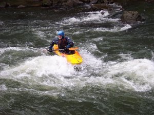 Paddling Slippery Rock Creek