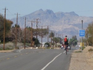 Second Day of riding around the Chocolate Mountains.