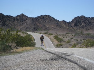 Riding the Dips in around the Chocolate Mountains