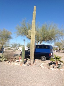 Camped at the Scenic Road RV Park  Where the donated our site to the cause.