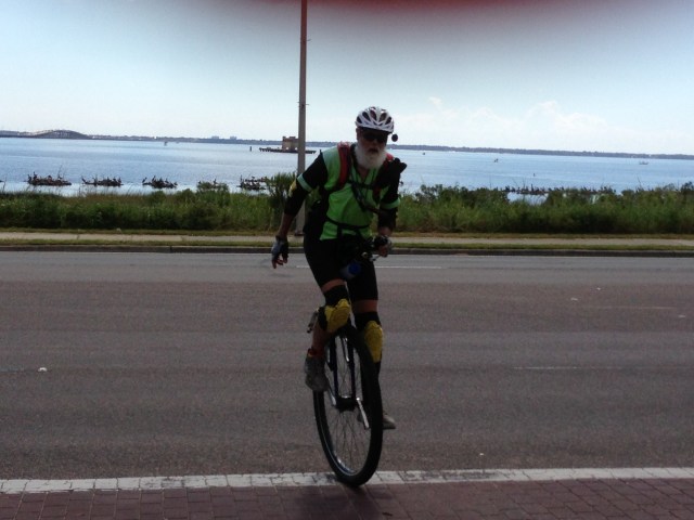 Finishing My Ride in Pensacola for the Day