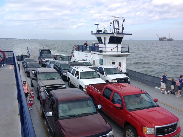 Crossing Mobile Bay by Ferry (cheater)
